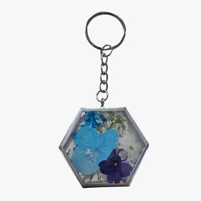 Resin Keychain - Geometric
