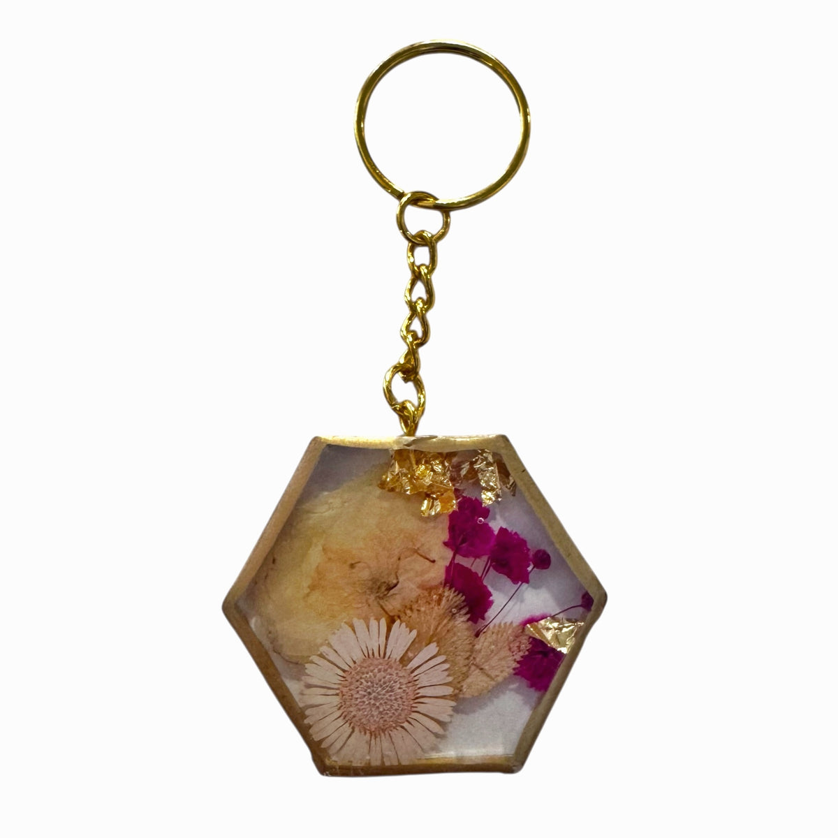 Resin Keychain - Geometric