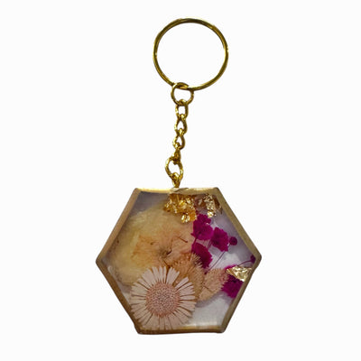 Resin Keychain - Geometric