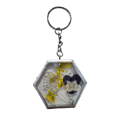 Resin Keychain - Geometric