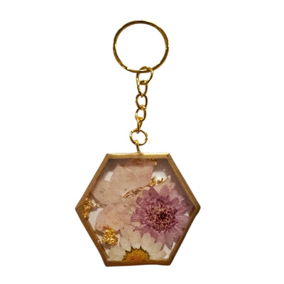 Resin Keychain - Geometric