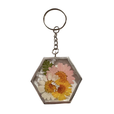 Resin Keychain - Geometric