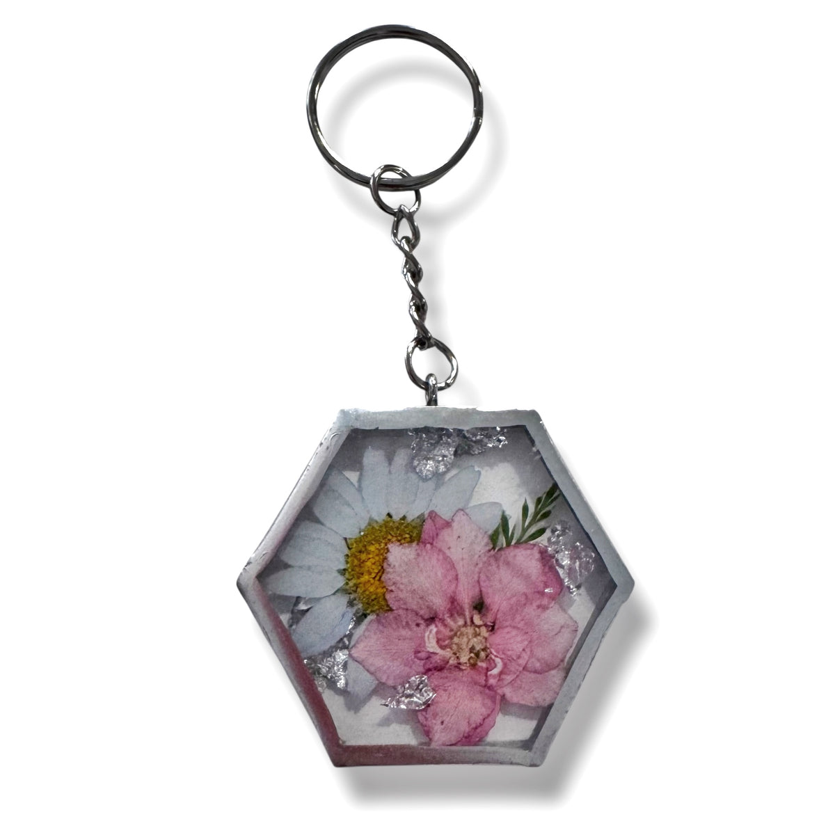 Resin Keychain - Geometric