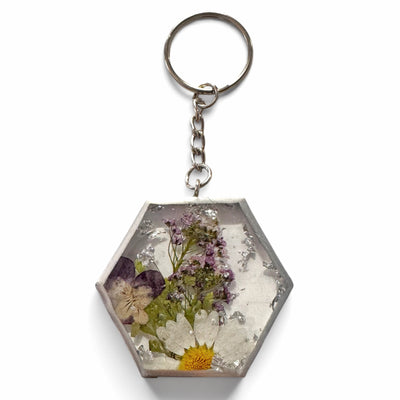 Resin Keychain - Geometric