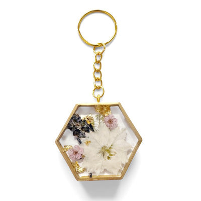Resin Keychain - Geometric
