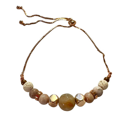 Slip Bead Diffuser Bracelet