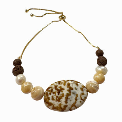 Slip Bead Diffuser Bracelet