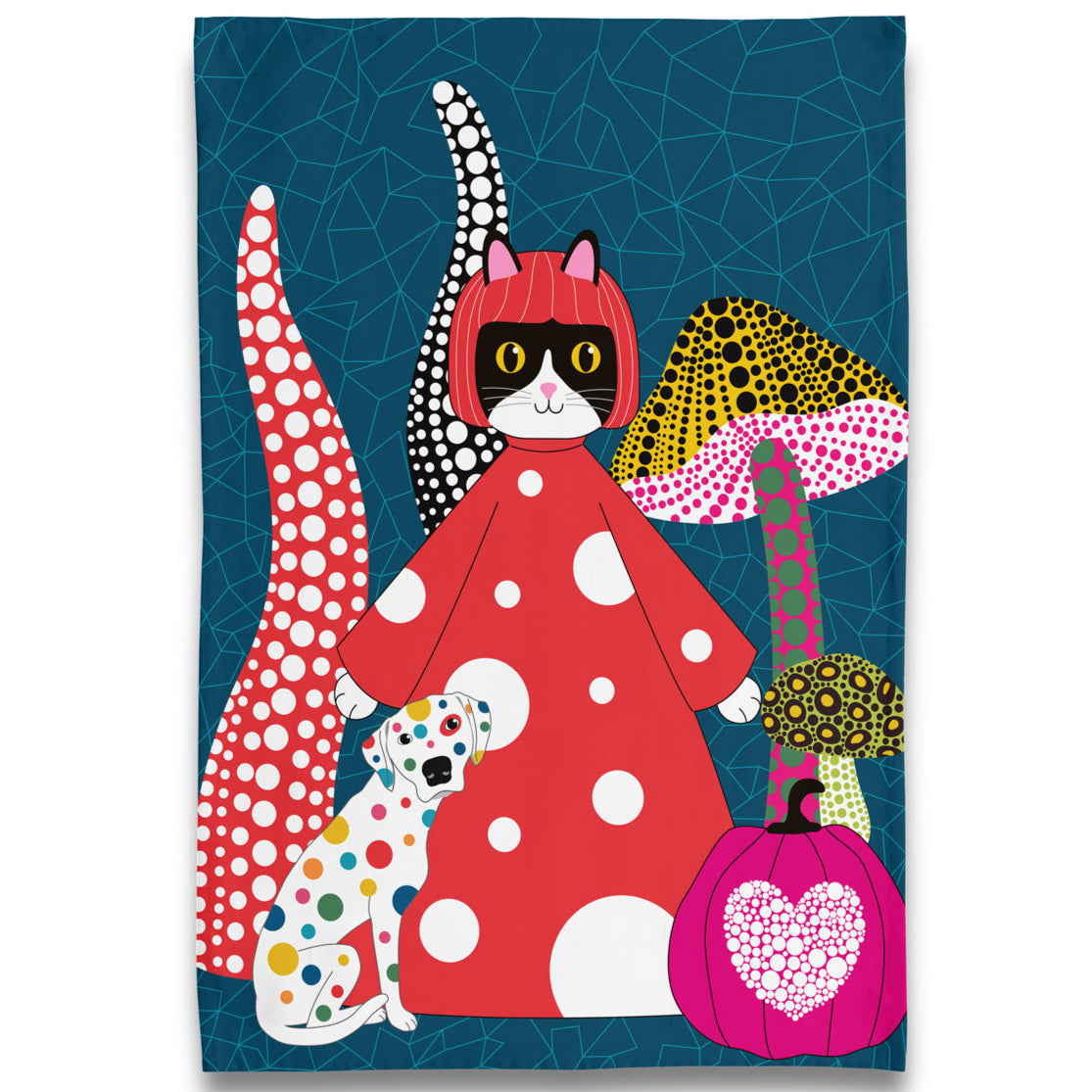 Kitchen Towel - Kusameow With Love