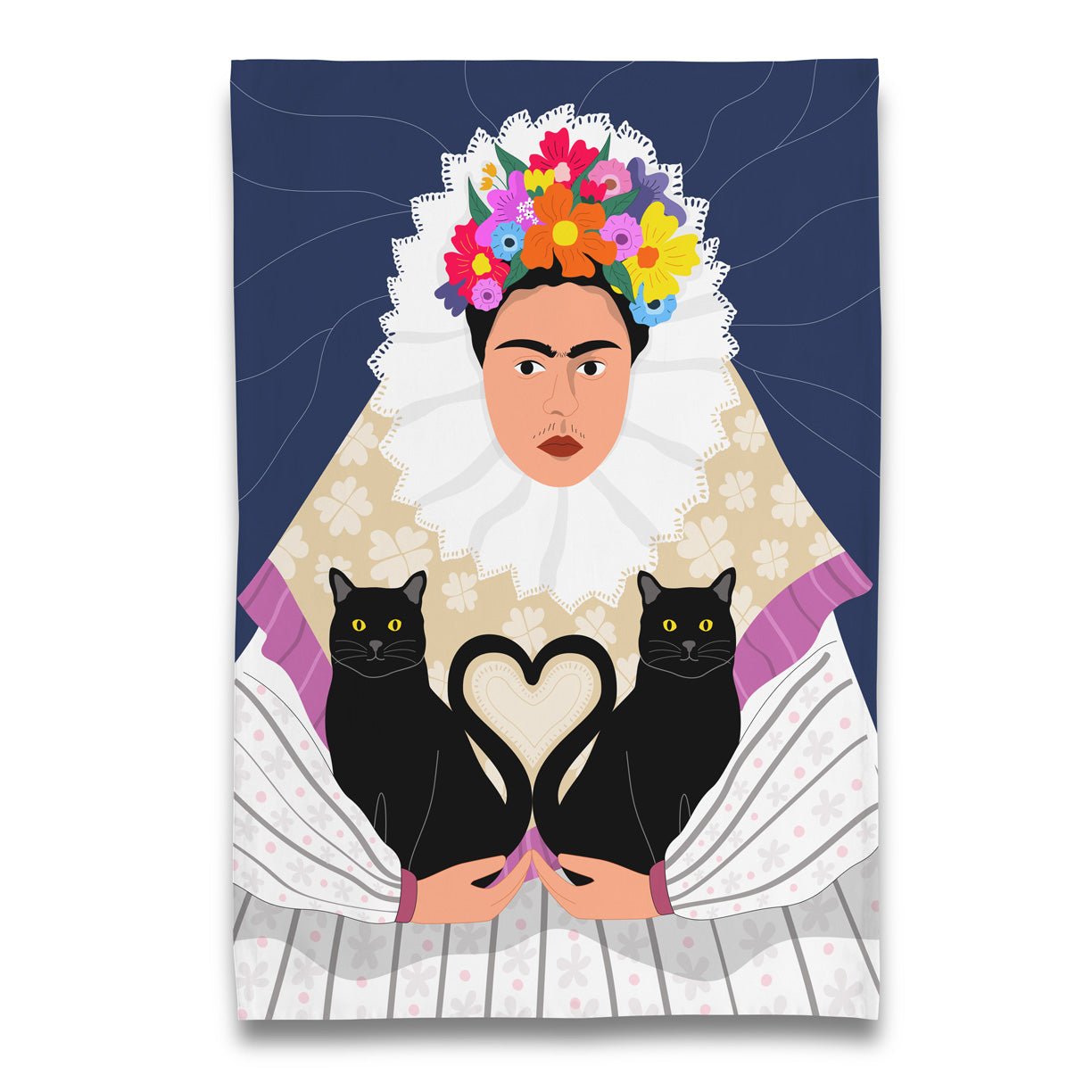Kitchen Towel - Love. Live. Frida