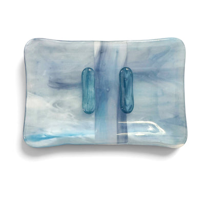 Rectangular Glass Soap Dish