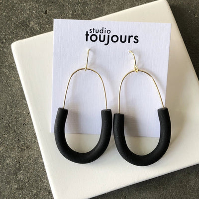 Earrings - Modern Hoops