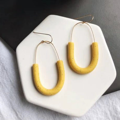 Earrings - Modern Hoops