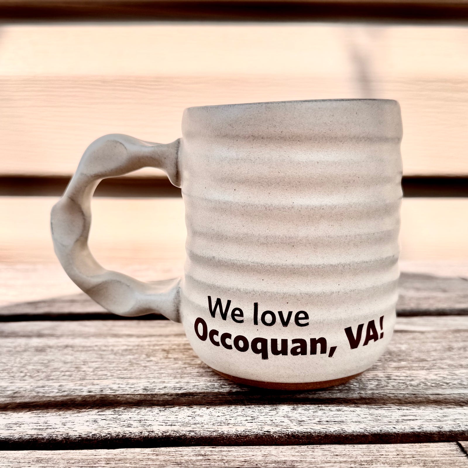 Companion Mug in Cream - Occoquan, VA