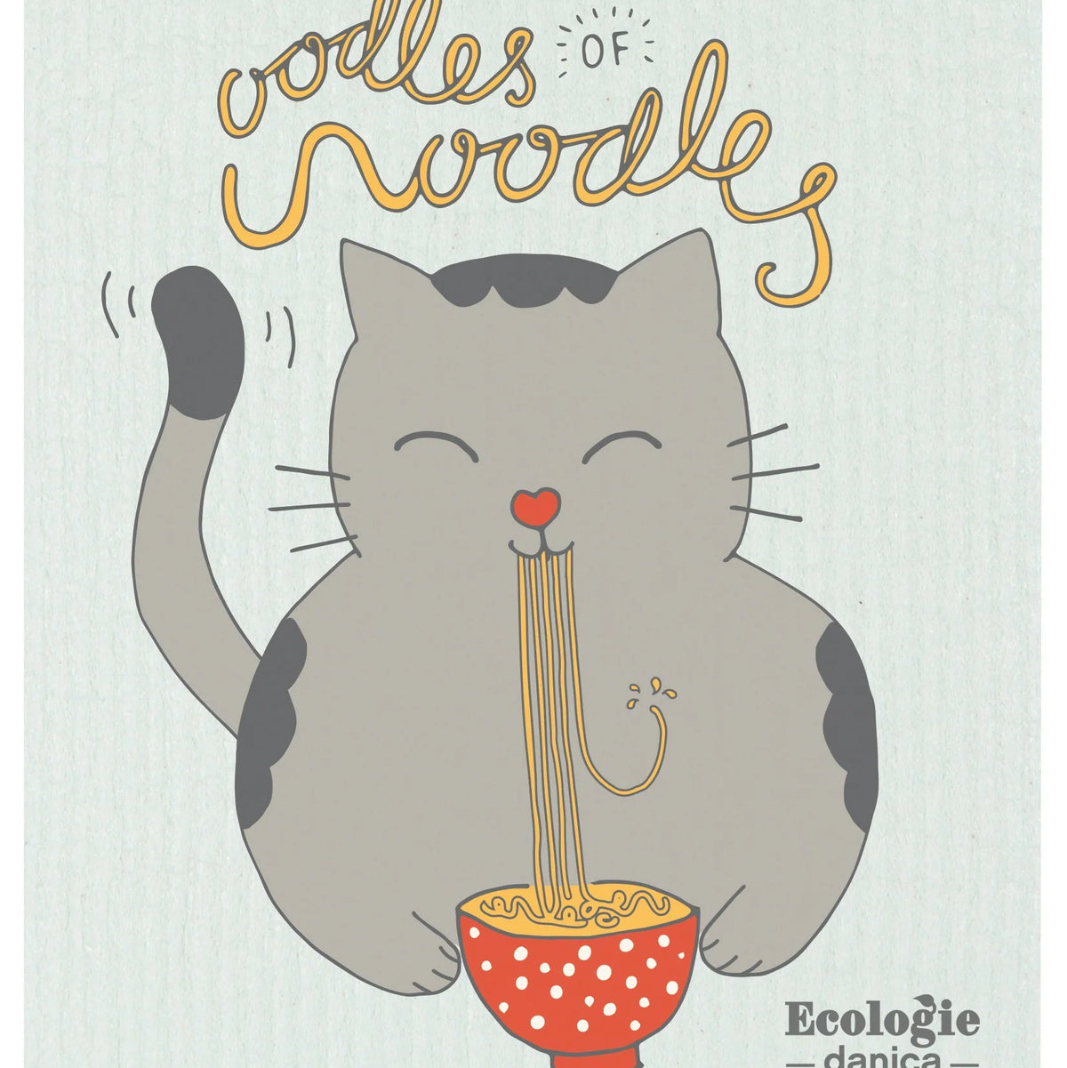 Swedish Dishcloth - Oodles Of Noodles