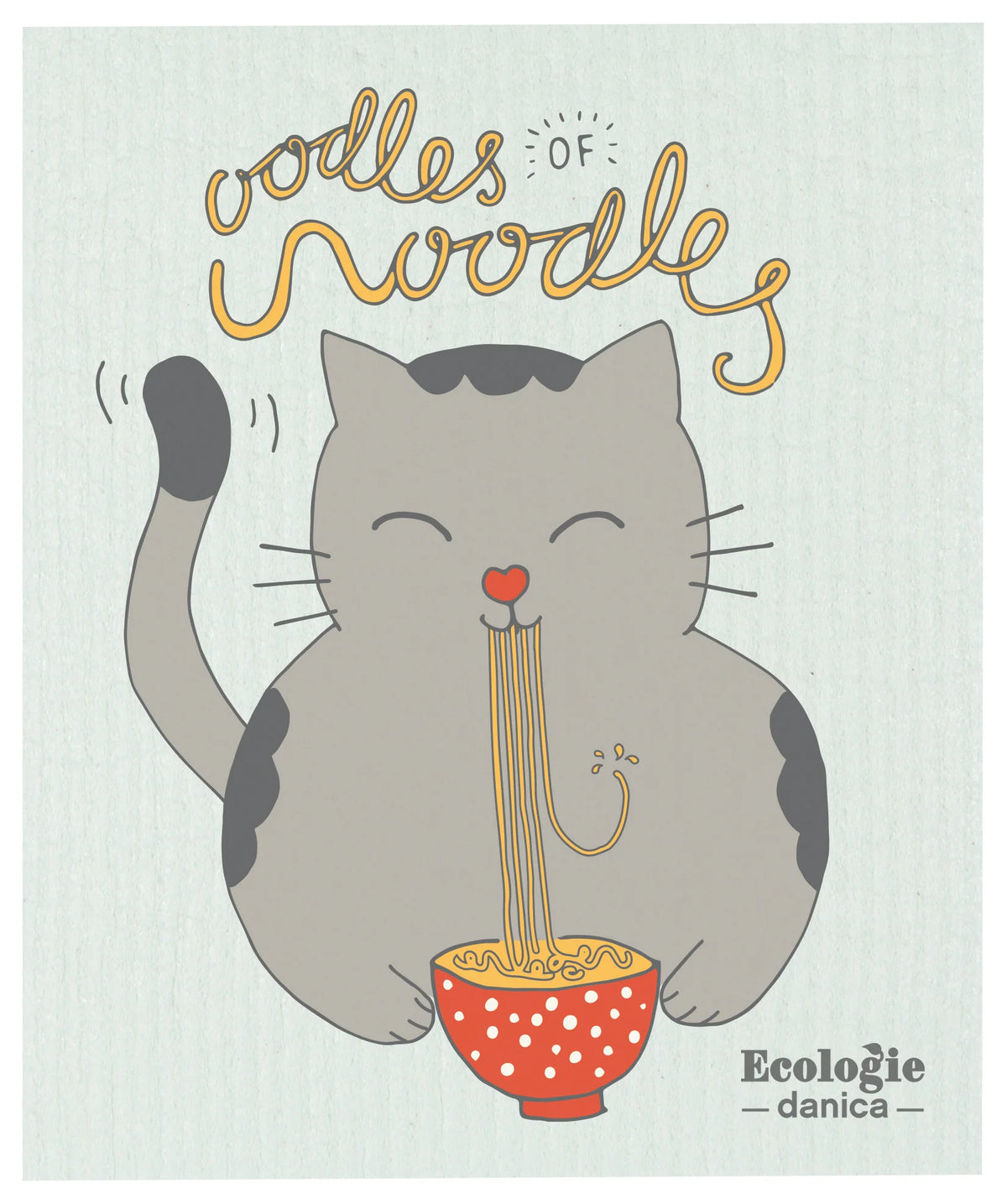Swedish Dishcloth - Oodles Of Noodles