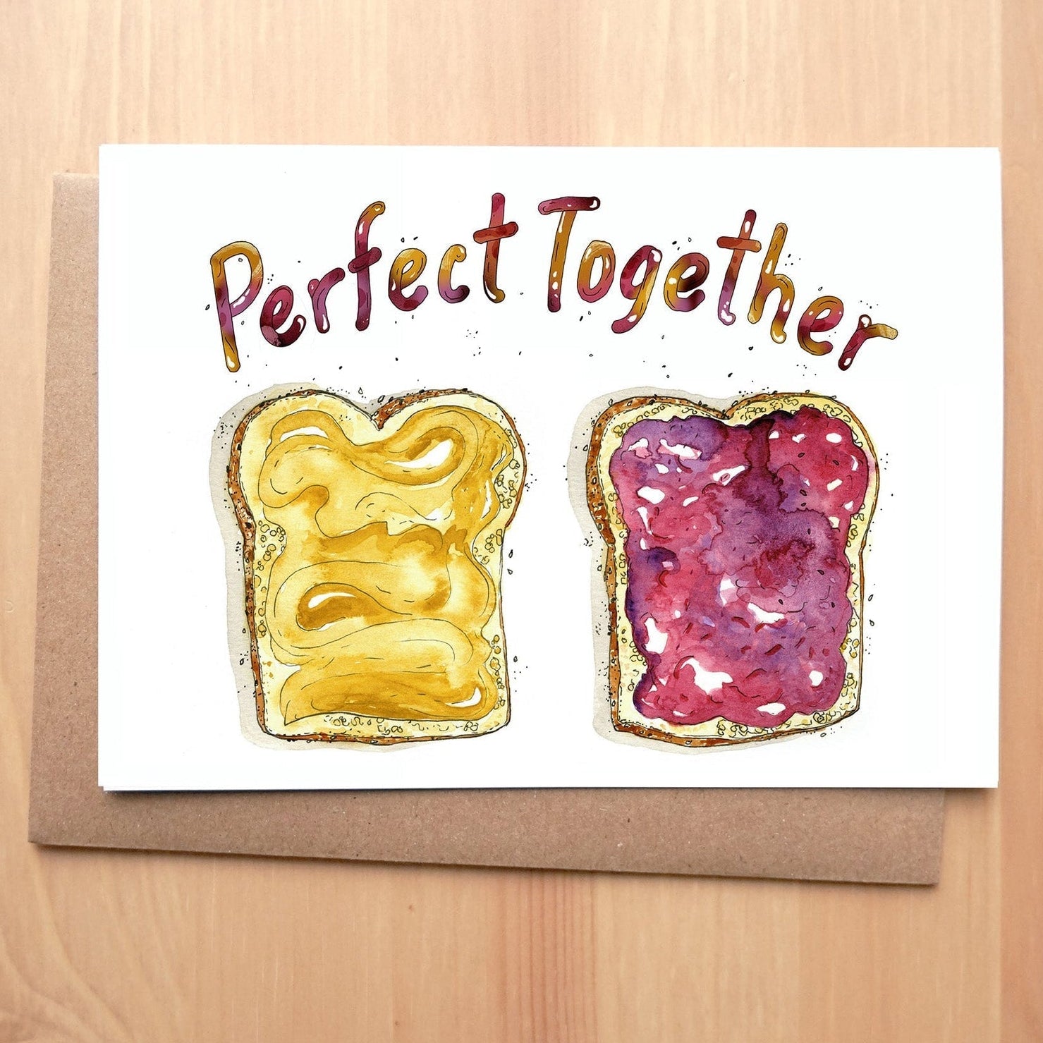 Card - Perfect Together PB&J