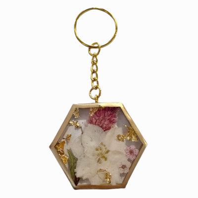 Resin Keychain - Geometric