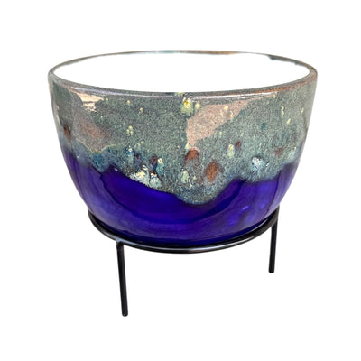 Planter - Oval With Metal Stand