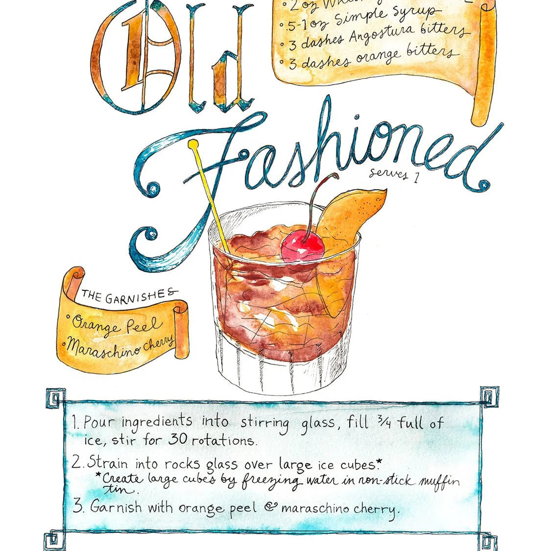 Print - Old Fashioned