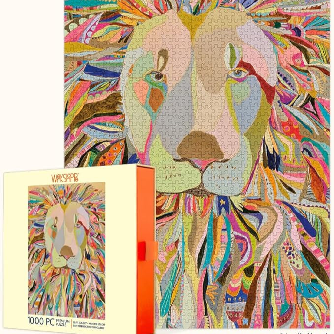 Jigsaw Puzzle - 1000 Piece - Majestic Lion