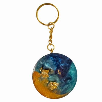 Resin Keychain - Geometric