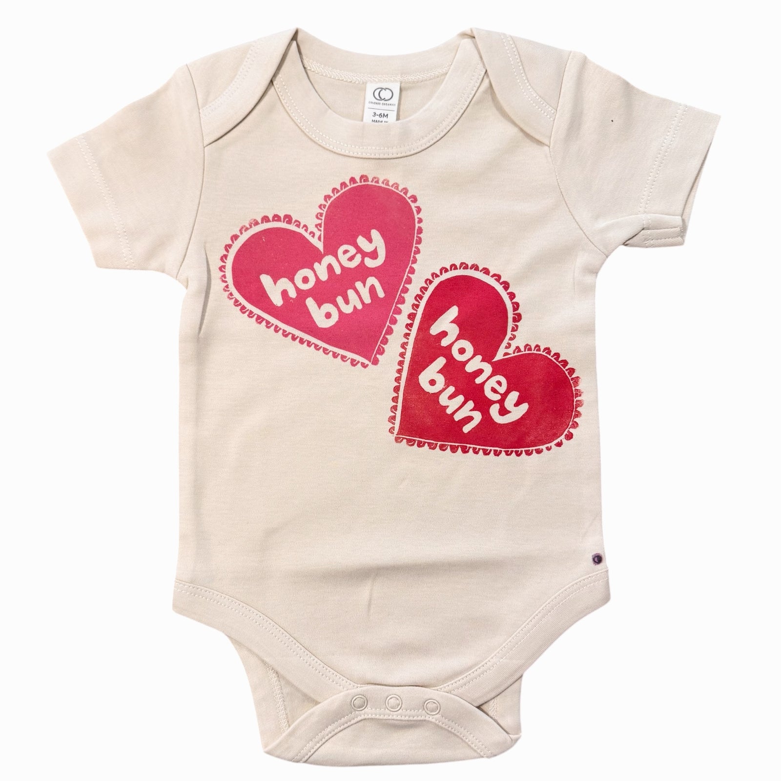 Onesie - Honeybun - Short Sleeve - Cream
