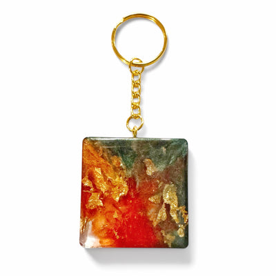 Resin Keychain - Geometric