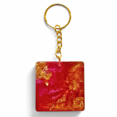 Resin Keychain - Geometric