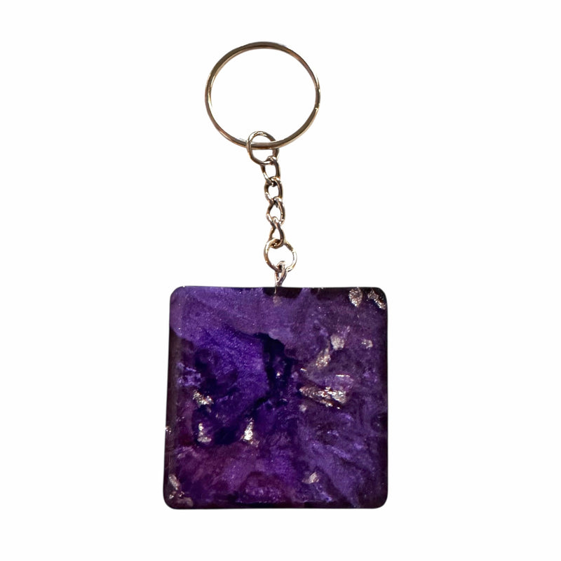 Resin Keychain - Geometric