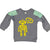 Kids Sweatshirt - Robot - Pacific Blue
