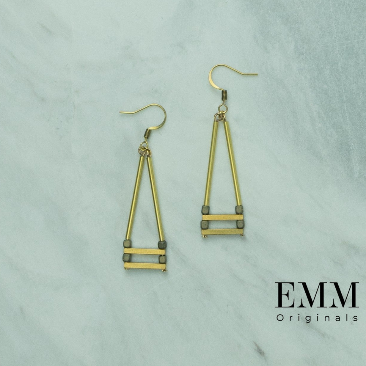 Earrings - Triangle Dangle