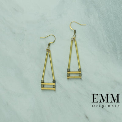 Earrings - Triangle Dangle