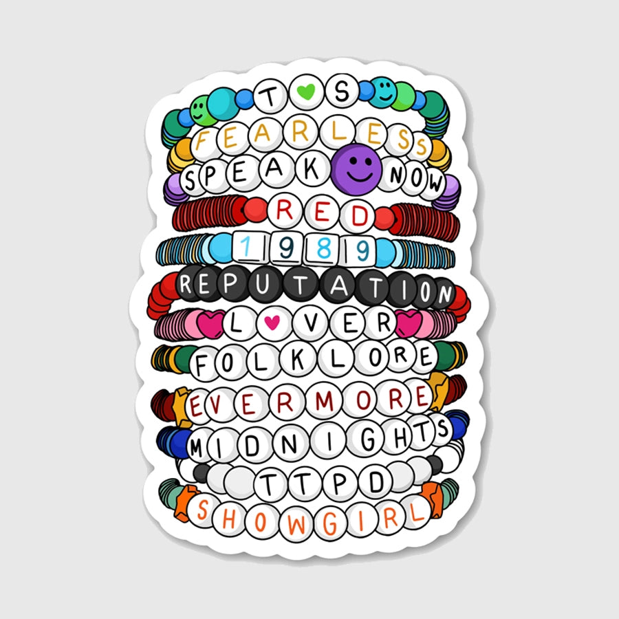 Sticker - Eras Friendship Bracelets