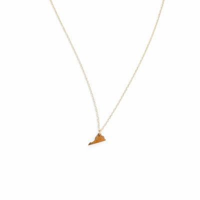 Necklace - State Pendant - Virginia