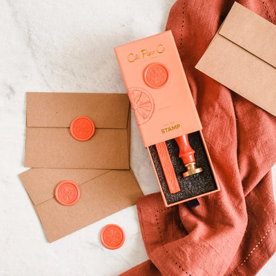 Wax Seal Stamp and Wax Stick Set