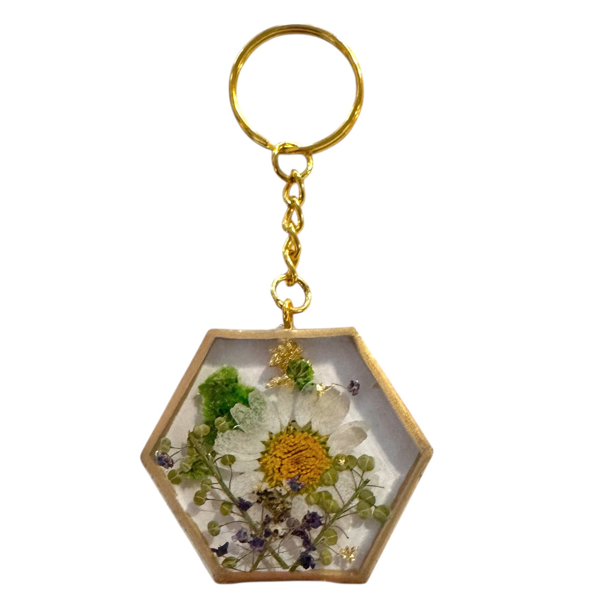 Resin Keychain - Geometric