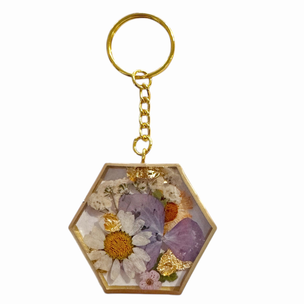 Resin Keychain - Geometric