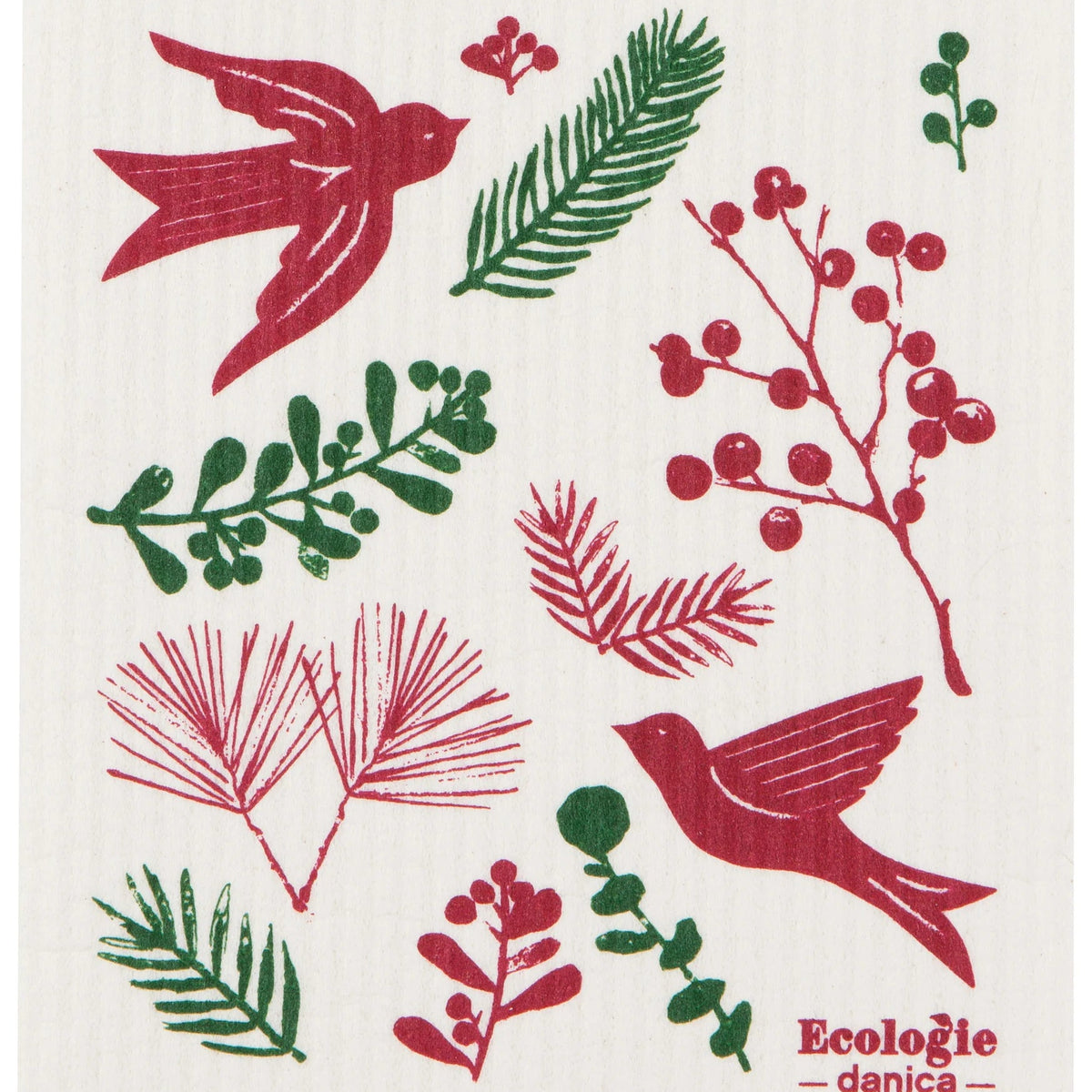 Swedish Dishcloth - Winterberry