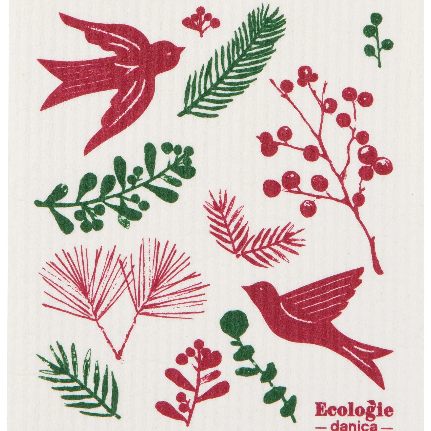 Swedish Dishcloth - Winterberry