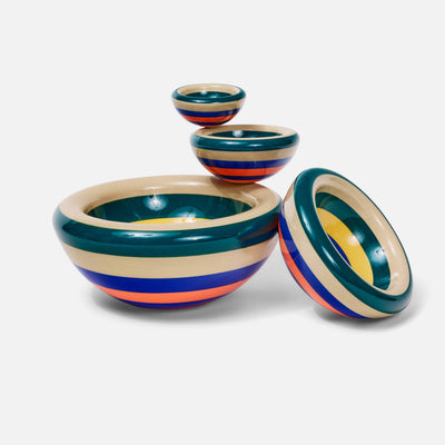 Curvy Bowl - Stripes - Xsmall