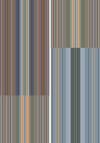 Line Works - Knit Scarf - Made in USA: Copper Sky In Egyptian Cotton
