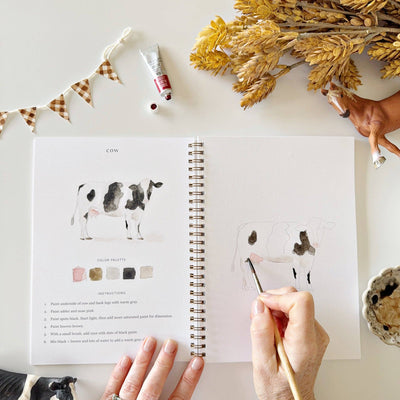 Watercolor Workbook - Farm