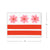 Magnet - DC Blossom Flag