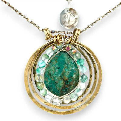Necklace - Dangerous Curve Turquoise