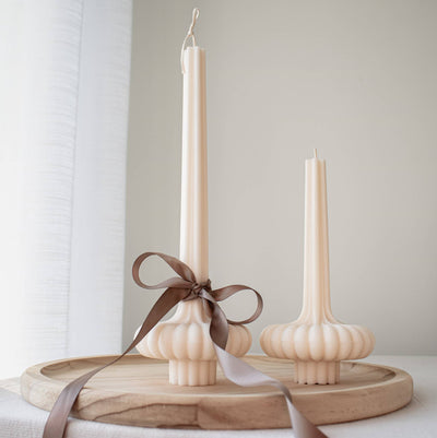 Tutu Pillar Candles, Decorative Soy Wax Candles | Wholesale: Large