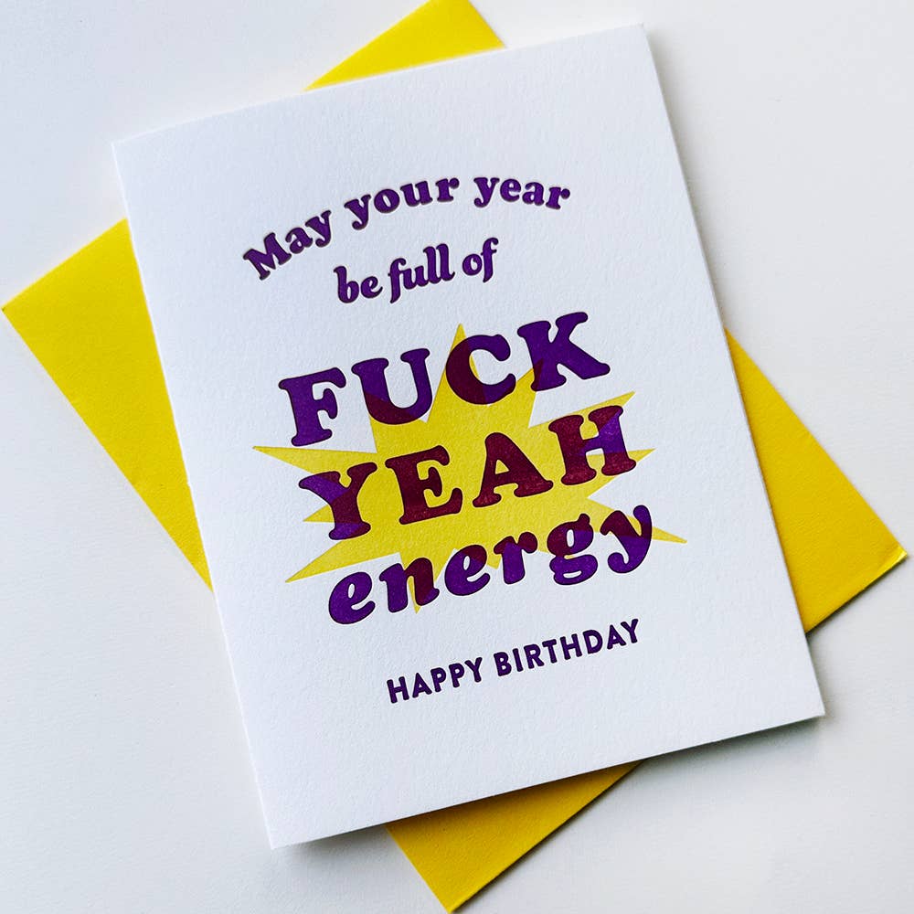 Card - Fuck Yeah Birthday
