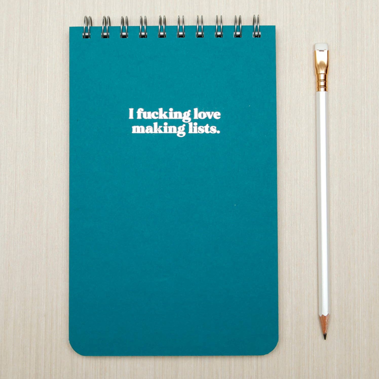 Checklist Notepad - I Fucking Love Making Lists