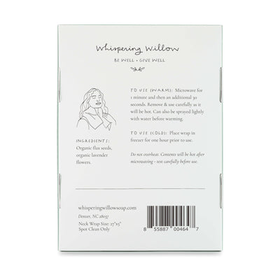 Neck Wrap - Lavender - Tranquil Gray