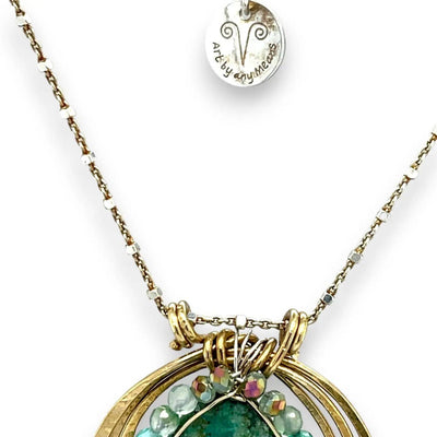 Necklace - Dangerous Curve Turquoise