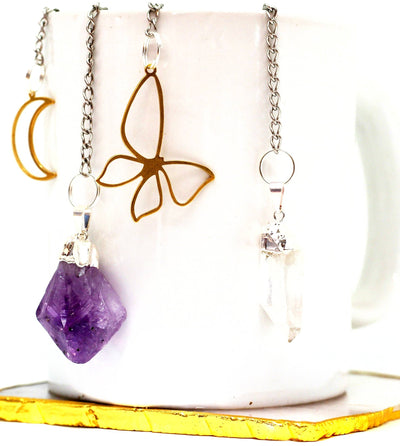 Tea Infuser - Amethyst Crystal